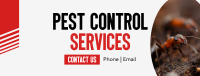 Pest Control Business Services Facebook Cover Image Preview