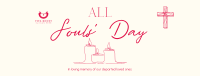 Soul's Day Candle Facebook Cover Image Preview