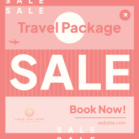 Travel Package Sale Instagram Post Design