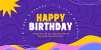 Liquid Birthday Promo Twitter Post