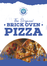 Brick Oven Pizza Poster