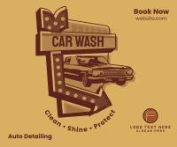 Car Detailing Facebook Post example 2