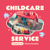 Childcare Daycare Service Instagram Post