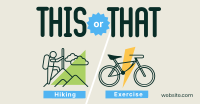 This or That Exercise Facebook Ad