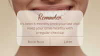 Dental Self-Care Reminder Animation
