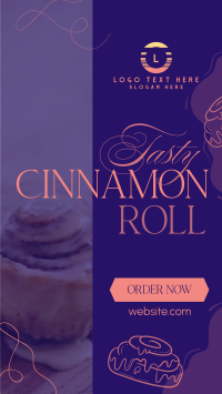 Fluffy Cinnamon Rolls Facebook Story