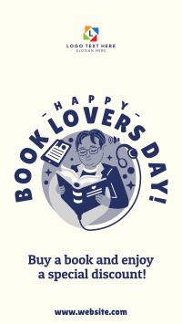 Book Lovers Day Sale Instagram Story