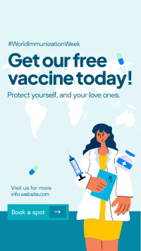 Free Vaccine Shots TikTok Video