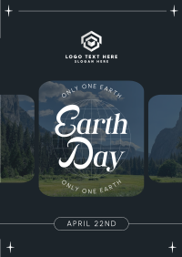 Earth Day Minimalist Poster