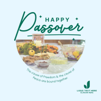 Passover Dinner Instagram Post