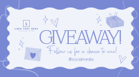 Feminine Giveaway Promo Facebook Event Cover Design