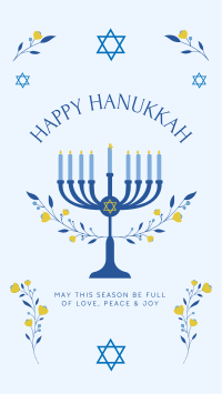 Happy Hanukkah Instagram Story