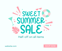 Sweet Summer Sale Facebook Post