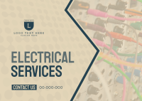 Electrical Service Provider Postcard