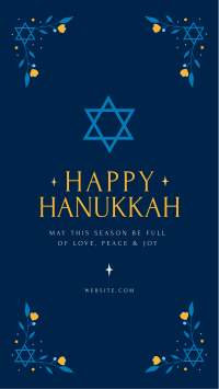 Hanukkah Festival Instagram Story