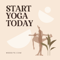 Start Yoga Now Instagram Post