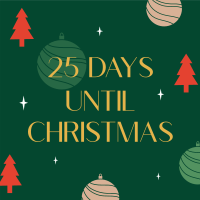 Christmas Countdown Instagram Post