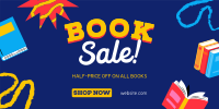 Big Book Sale Twitter Post