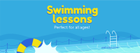 Swimming Lessons Facebook Cover