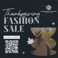 Retail Therapy on Thanksgiving Instagram Post Image Preview