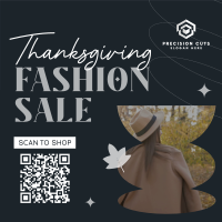 Retail Therapy on Thanksgiving Instagram Post Image Preview