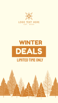 Winter Deals Instagram Story