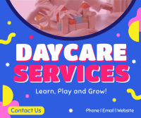 Learn and Grow in Daycare Facebook Post