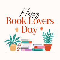 Book Lovers Celebration Linkedin Post