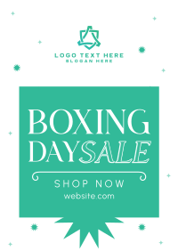 Boxing Day Sparkles Poster