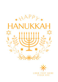 Happy Hanukkah Poster