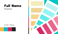 Color Palette Business Card