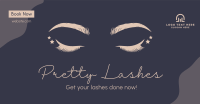 Pretty Lashes Facebook Ad