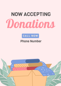 Box of Donation Poster