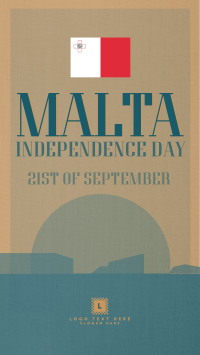 Malta Independence Day Landmark Instagram Reel Image Preview