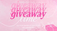 Elegant Giveaway Facebook Event Cover