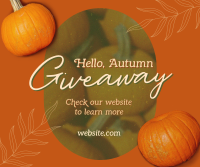 Hello Autumn Giveaway Facebook Post