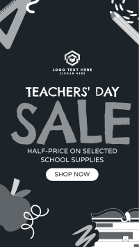 Favorite Teacher Sale TikTok Video