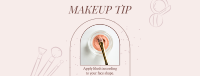 Makeup Beauty Tip Facebook Cover Image Preview