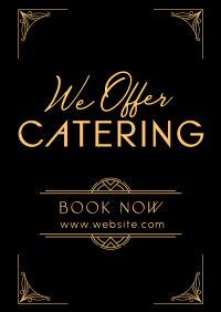 Elegant Fine Dining Poster