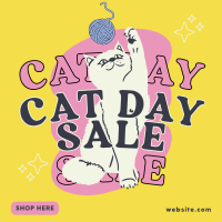 Meow Day Sale Linkedin Post