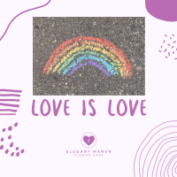 Love Is Love Instagram Post Design