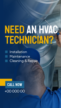 HVAC Technician YouTube Short