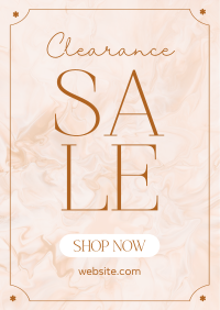 Elegant Marble Sale Flyer