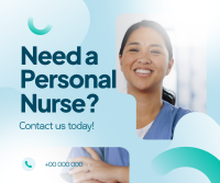 Hiring Personal Nurse Facebook Post