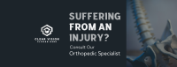 Orthopedic Consultation Facebook Cover Image Preview