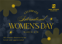 Women's Day Celebration Postcard