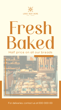 Fresh Baked Bread Facebook Story