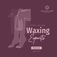 Waxing Experts Instagram Post Design