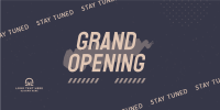 Grand Opening Modern Twitter Post