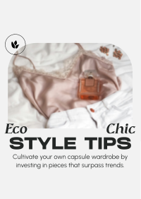 Eco Chic Tips Flyer